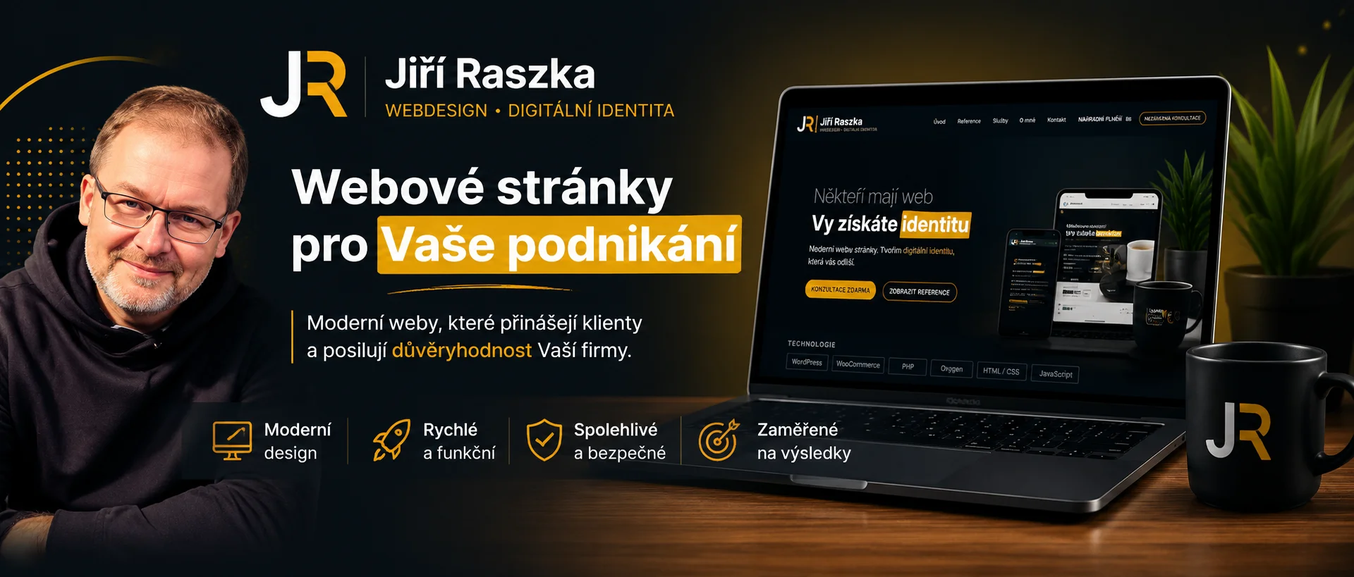 Baner Webové stránky pro Vaše podnikání