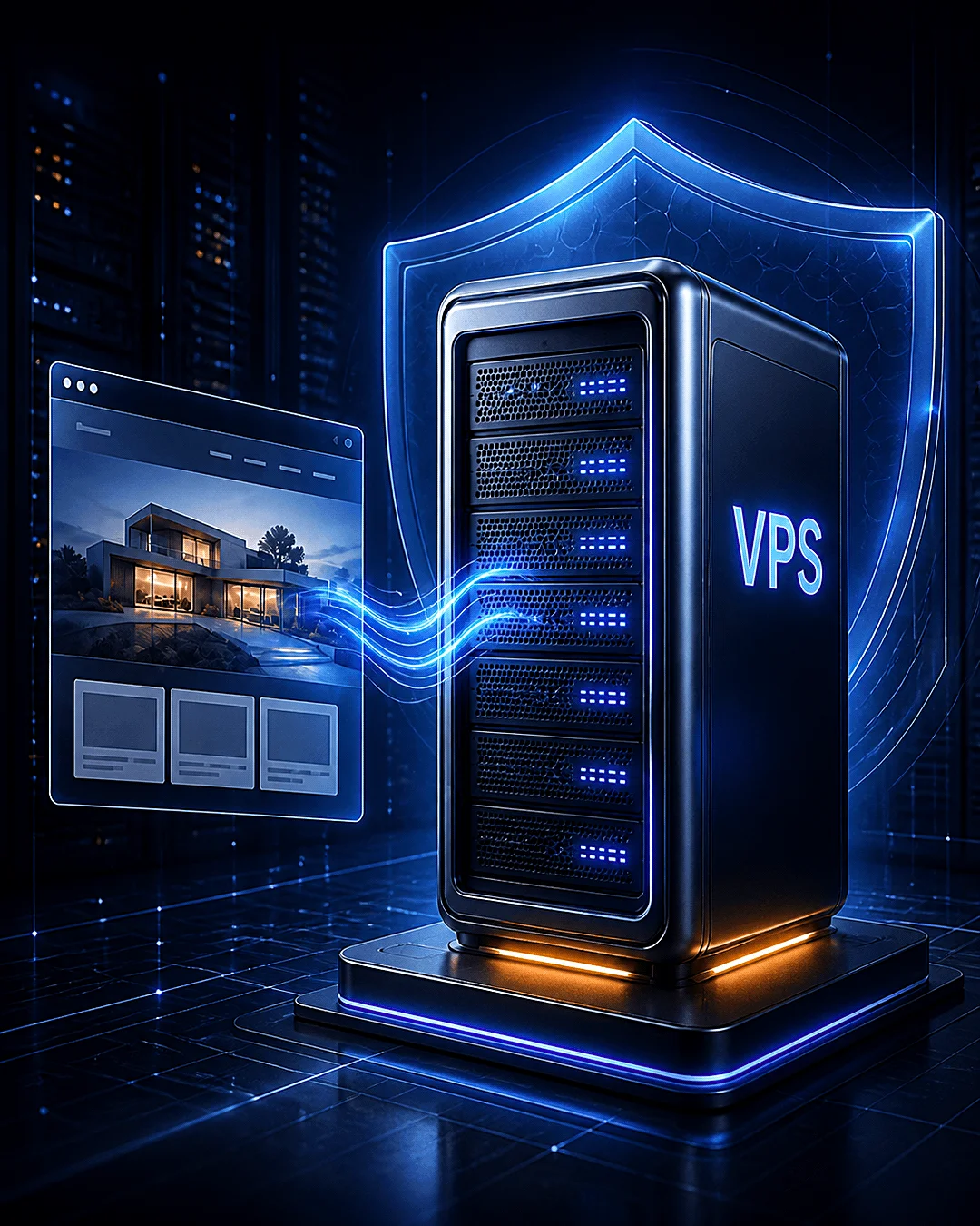 VPS bezpečný a rychlý hosting